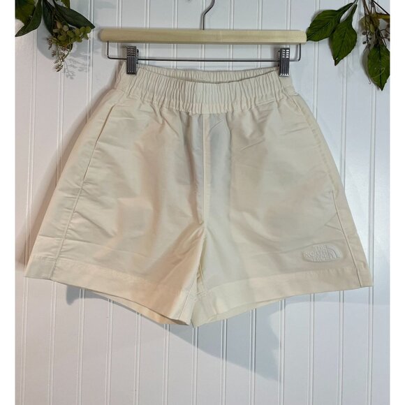 The North Face Womens Elastic Waist Shorts XS Beige - Picture 5 of 16